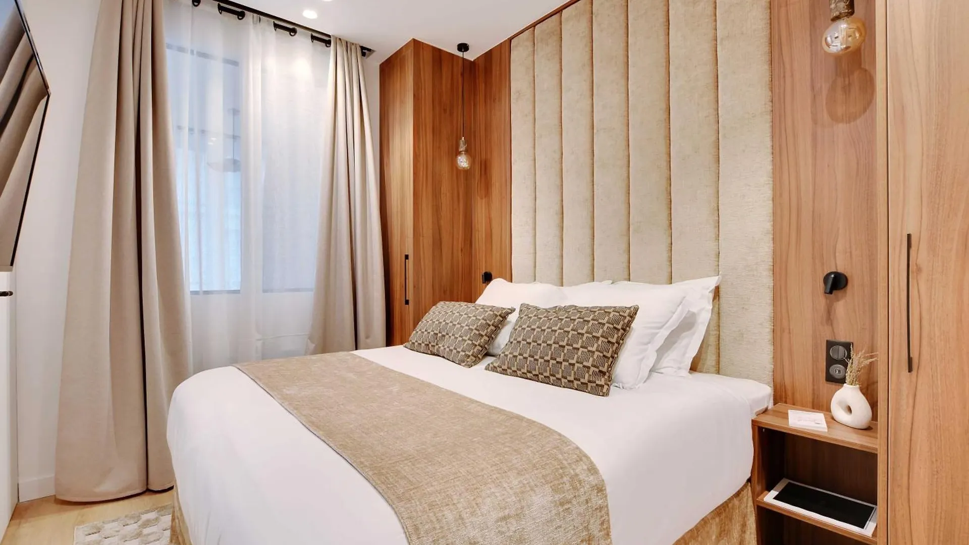 Elegant Apartment With Ac -2Br-6P- Le Marais Paříž
